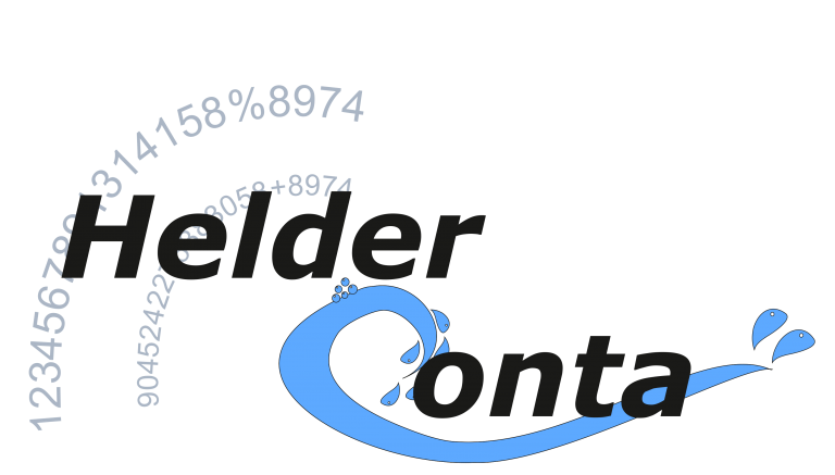 Logótipo Oficial HelderConta — Contabilidade, Fiscalidade e Gestão na Nazaré